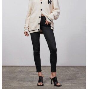 Zara Black Denim Skinny Jeans